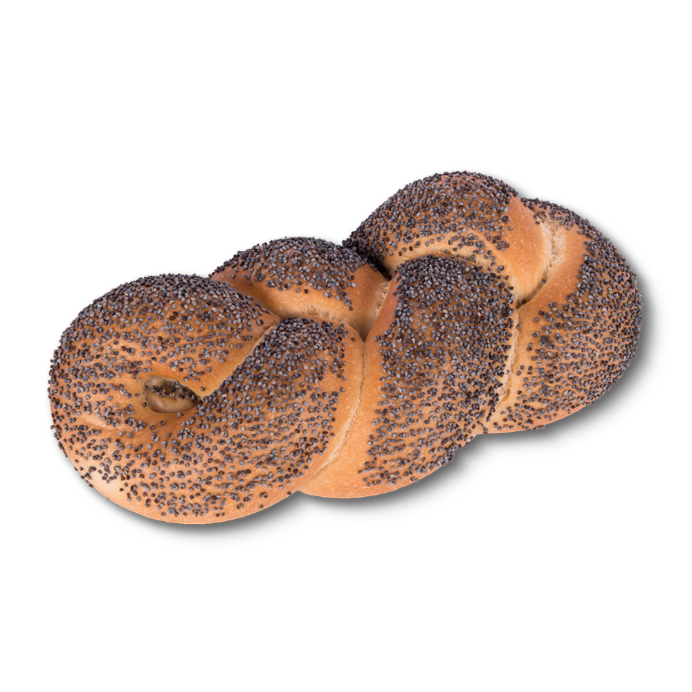 Mohnweckerl (3 Stück), vegetarisch